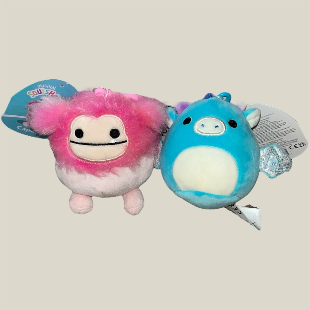 Kellytoy Pink and Blue Stuffed Animals